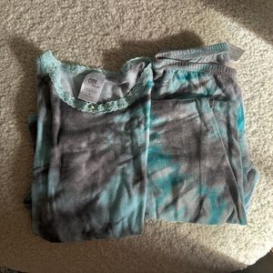 Esme Aqua Tie Dye/Ice Lace Pjs size 3